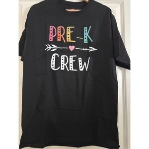 Pre-K Crew T-shirt size Large